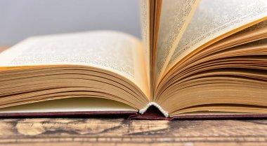 kitap sayfaları closeup arka plan üzerinde