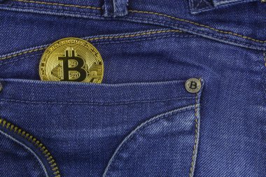 Bitcoin mavi kot pantolon cebinde yatıyor