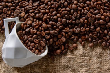 Aroma kahvenin arka plan