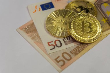  Altın bitcoins iki elli euro Bono üzerinde yatıyor