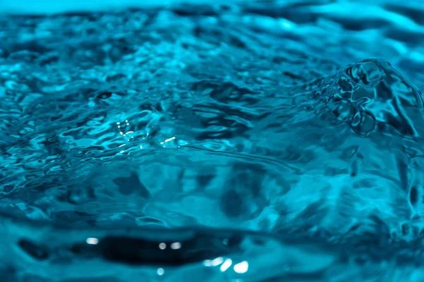 Gota Agua Azul Limpia —  Fotos de Stock