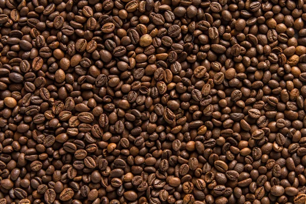 Aroma Koffiebonen Achtergrond — Stockfoto