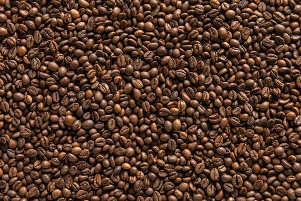 Aroma Kaffeebohnen Hintergrund — Stockfoto