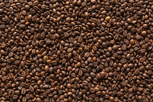 Aroma Koffiebonen Achtergrond — Stockfoto