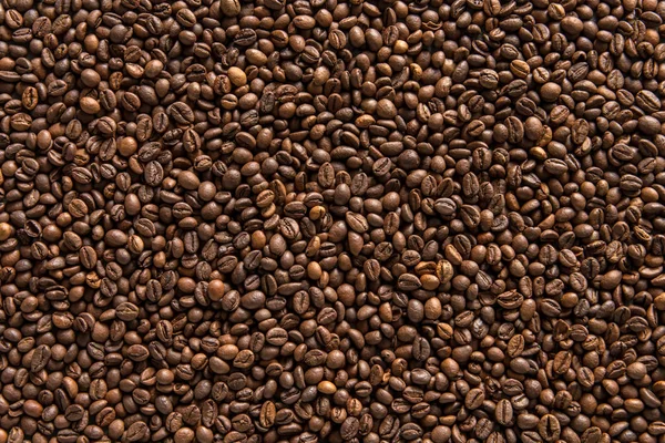 Aroma Kaffeebohnen Hintergrund — Stockfoto