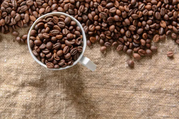 Aroma kahvenin arka plan