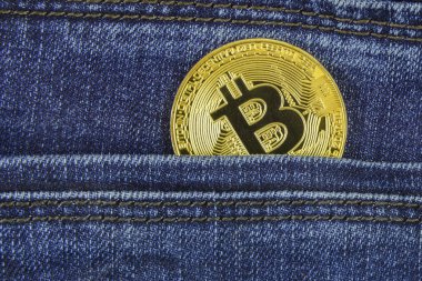 Bitcoin mavi kot pantolon cebinde yatıyor