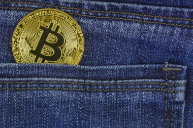 Bitcoin mavi kot pantolon cebinde yatıyor