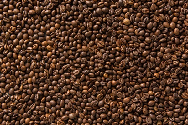 Aroma Koffiebonen Achtergrond — Stockfoto