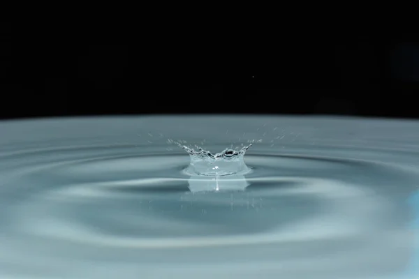 Water Drop Impact Background — Stock Photo, Image