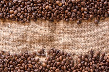 Aroma kahvenin arka plan