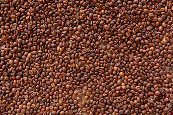 Aroma Coffee Beans Background — Stock Photo, Image