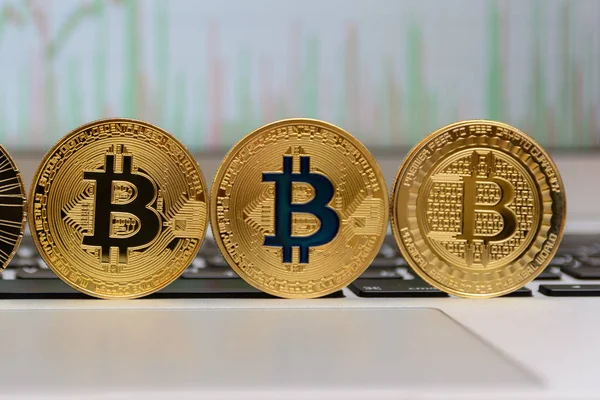  Bitcoins notebook klavye üzerinde durmak 