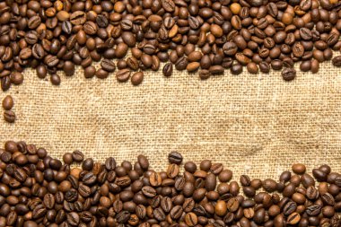 Aroma kahvenin arka plan