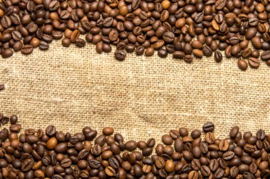 Aroma kahvenin arka plan