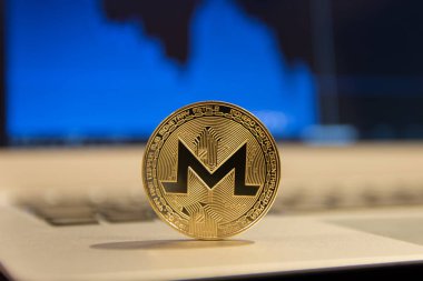  golden money on background,close up