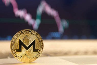  monitör dizüstü cadı grafikteki altın monero