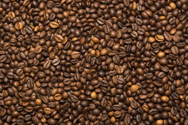 Aroma Kaffeebohnen Hintergrund — Stockfoto