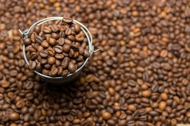 Aroma kahvenin arka plan