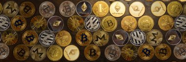 arka plan formu kripto para paraları