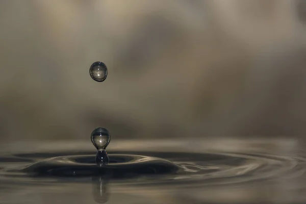Drops Clean Water — Stock Photo, Image