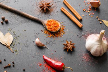 baharatlar ve otlar yakın çekim