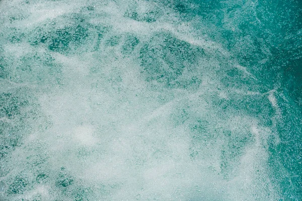 Nehir Suyunun Turkuaz Rengi Mavi Deniz Dalgalar Için Okyanus — Stok fotoğraf