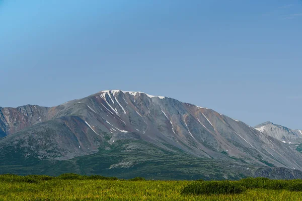 Felsrücken Horizont Gebirgstal Grüne Hänge Sanfter Hügel Schönheit Der Natur — Stockfoto