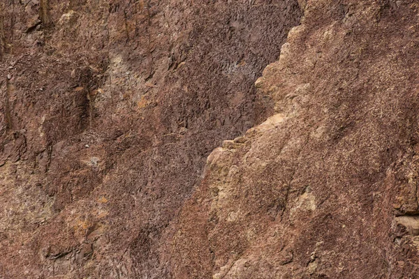 Pared Arena Cañón Rojo Lima Suelo Árido Seco Debido Falta — Foto de Stock