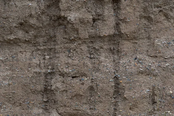 石灰レッドキャニオンの砂の壁水がないため乾燥した乾燥した土壌 — ストック写真