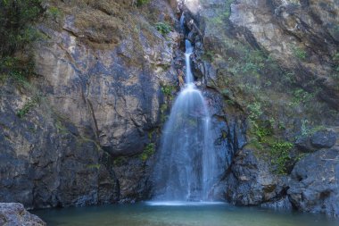 Jogkadin şelale, tanga Pha Phum Milli Parkı, Kanchanaburi, Tayland