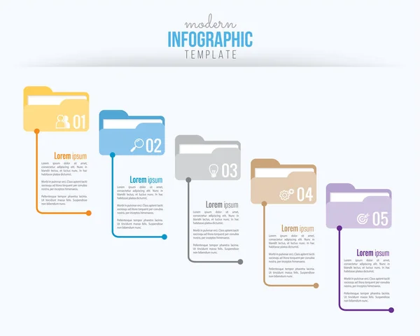 Business Infographics Design Vektor Och Marknadsföring Ikon Arbets Flöde Layout — Stock vektor