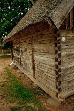 Deniz Müzesi Klaipeda eski İsveç fort kulübede Fisherman's