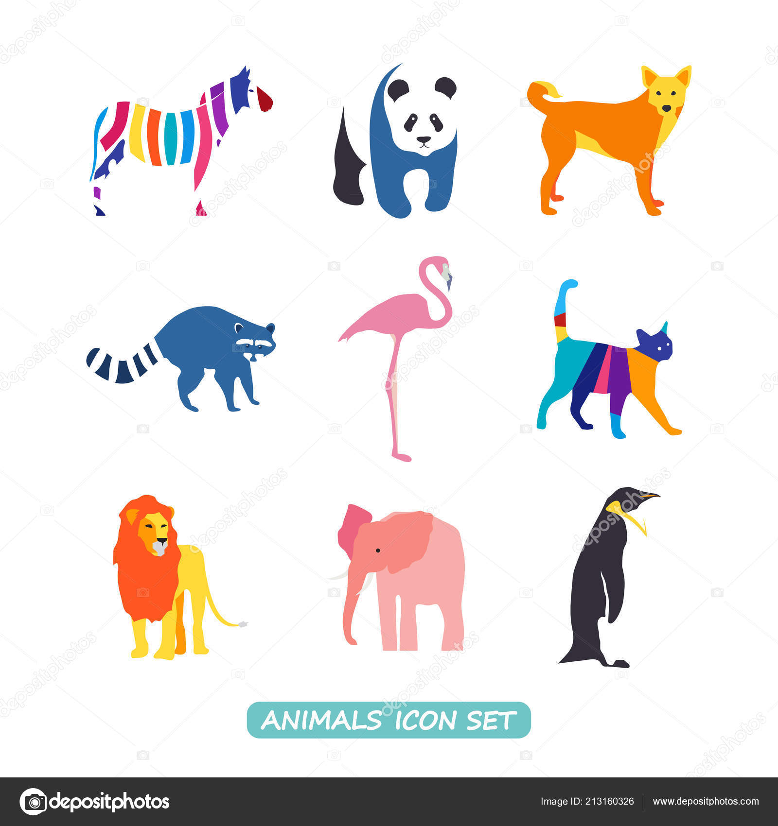 Deux Pink Flamingo Ensemble Oiseau Tropical Exotique