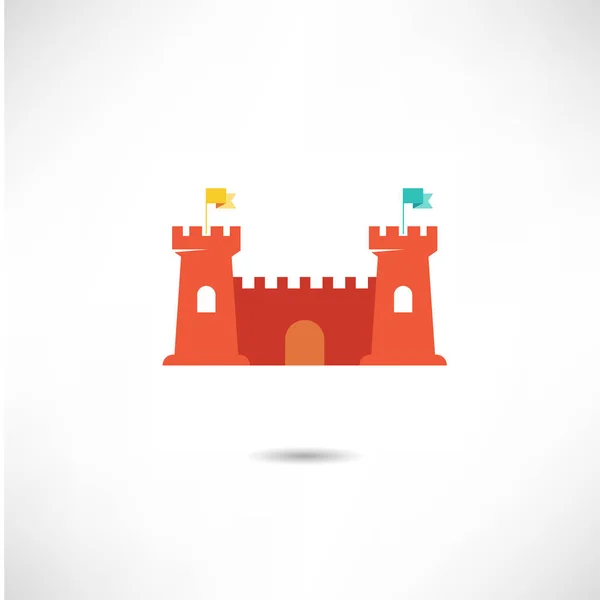 Icono Torre Roja — Vector de stock