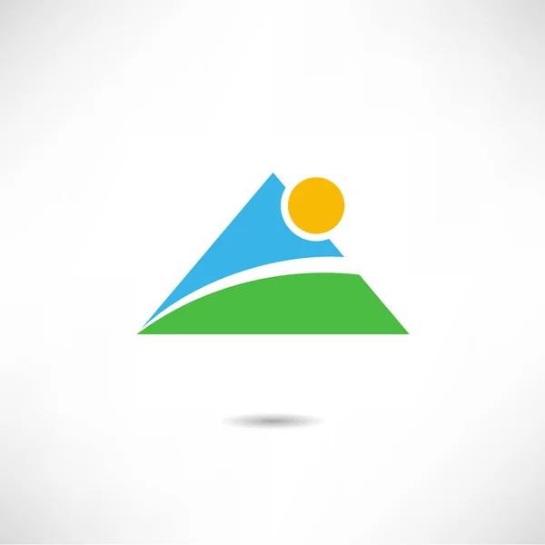 Icono del arroyo — Vector de stock