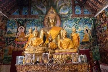 Vientiane, Laos tapınakta