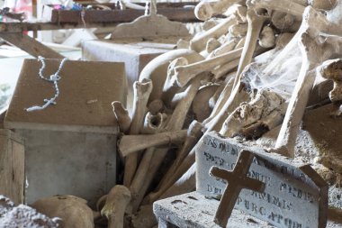 Cimitero delle Fontanelle, Fontanel mezarlığı, Napoli, İtalya