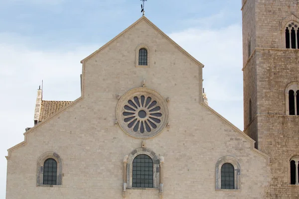 Katedra Trani Apulii Suthern Włochy — Zdjęcie stockowe