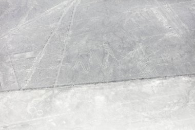 Gizemli rakamlar Nazca uçak çöl