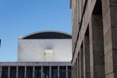 Palazzo della civilta del lavoro eur Roma İtalya
