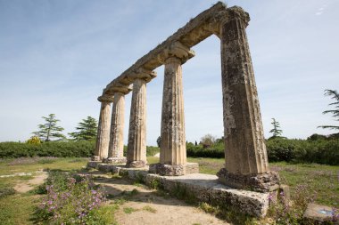 Palatine tablolar, Hera Sanctuary Metaponto, Basilicata, İtalya