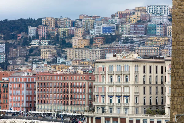 Villa Comunale, İtalya Napoli'den peyzaj