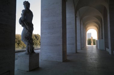 Palazzo della civilta del lavoro eur Roma İtalya