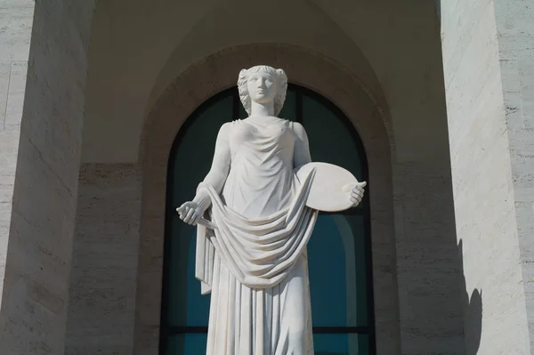 Palazzo Della Civilta Del Lavoro Eur Rome Italy — Stock Photo, Image