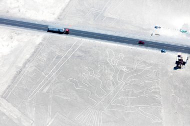 Gizemli rakamlar Nazca uçak çöl