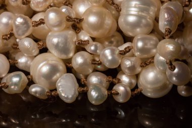 Beyaz inci desen. Makro. Tay artalanları duvar kağıdı