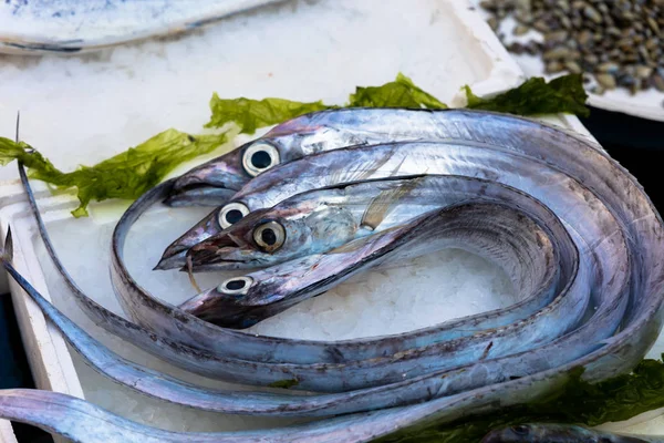 Pesce bandiera vismarkt — Stockfoto