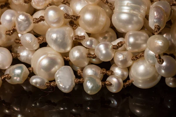 Makro der Perlen — Stockfoto