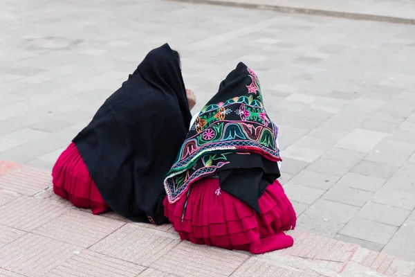 Trajes típicos em Amantan — Fotografia de Stock